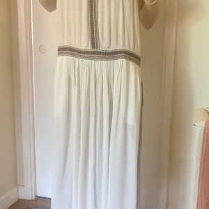 Free People white Boho romper, one piece